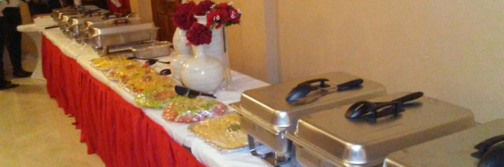 buffet table